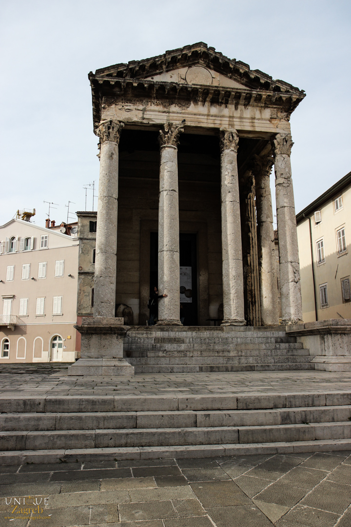 Pula temple of Augustus