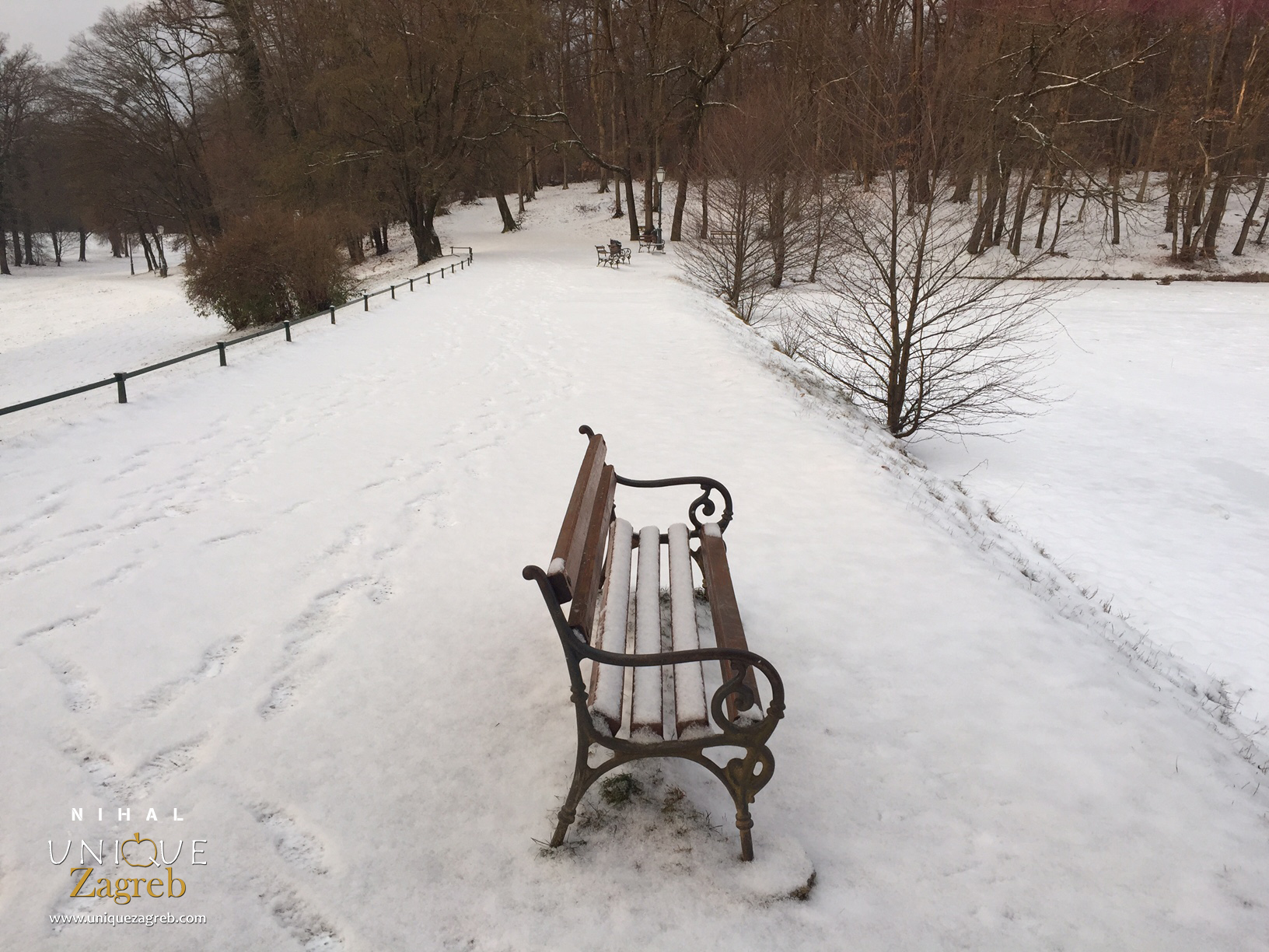 Zagreb winter - snow