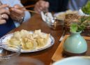 Zagreb Christmas crafts with Chinese dumpling