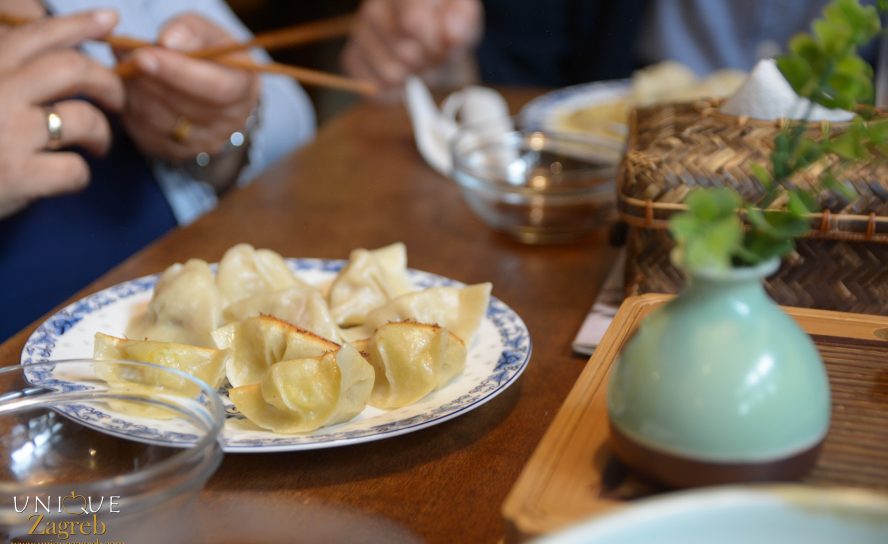 Zagreb Christmas crafts with Chinese dumpling